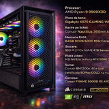 Ultimate Gaming RTX 5090 + Ryzen 9 9900X3D 64GB DDR5 4TB garantie 2 ani